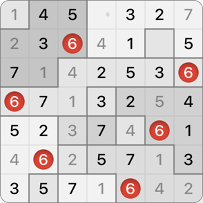 7x7 Chaos Sudoku final Solution