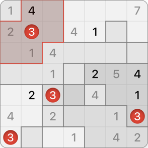 7x7 Chaos Sudoku solving step 6