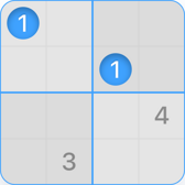 4x4 classic Sudoku puzzle